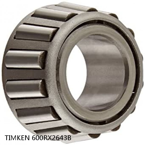 600RX2643B TIMKEN Tapered Roller Bearings Tapered Single Metric